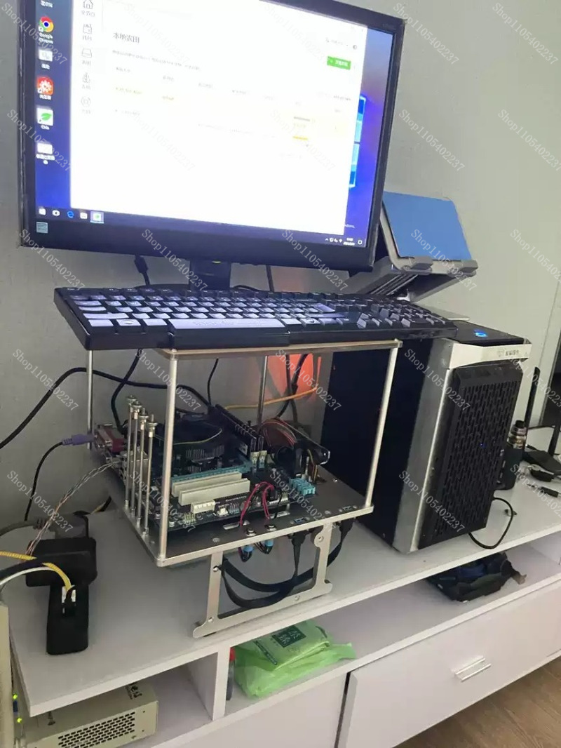 Open Frame All Aluminum PC Tes - Aluminum Open Frame Test Bench Water Cooling 评论和价格