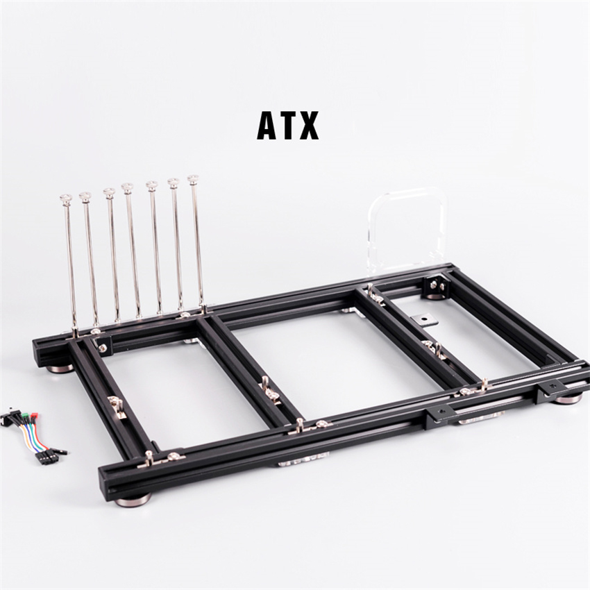 ATX PC Test Bench Aluminum All - Aluminum Open Frame Test Bench Water Cooling 评论和价格
